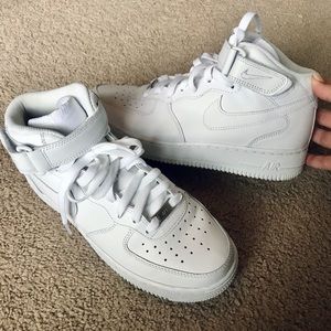 Nike Air Force 1 Mids All White